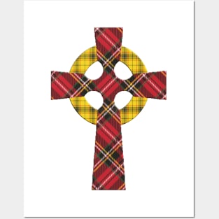 Celtic Tartan Cross Posters and Art